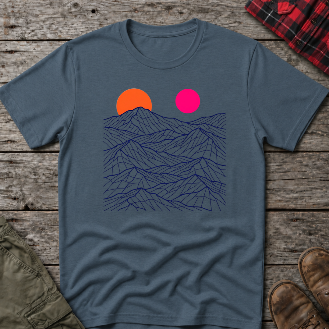 Dark Heather custom mockup