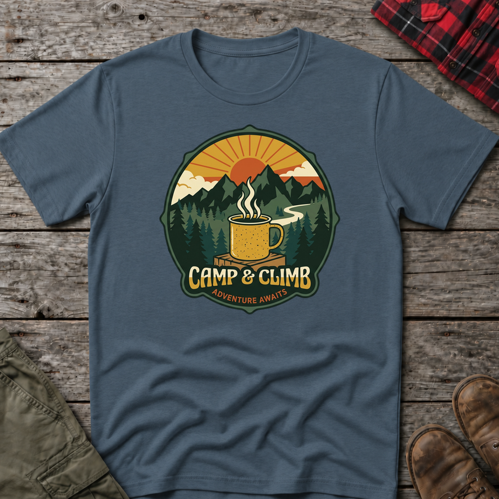 Dark Heather custom mockup