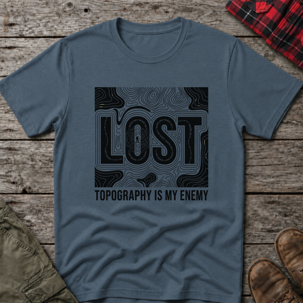 Dark Heather custom mockup
