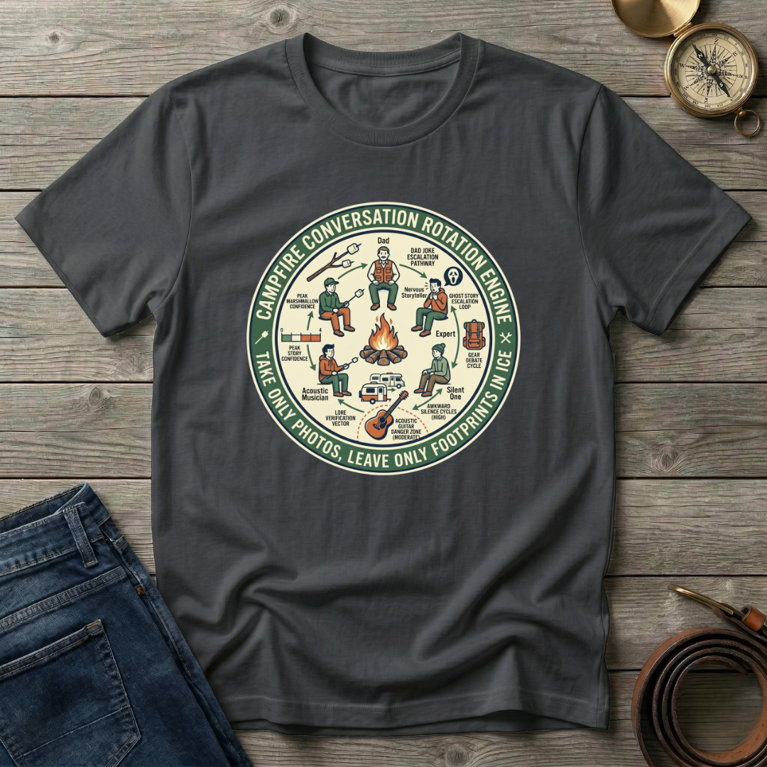CAMPFIRE CONVERSATION T-SHIRT