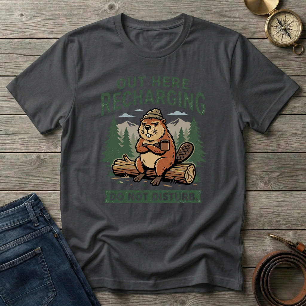 OUT HERE RECHARGING T-SHIRT