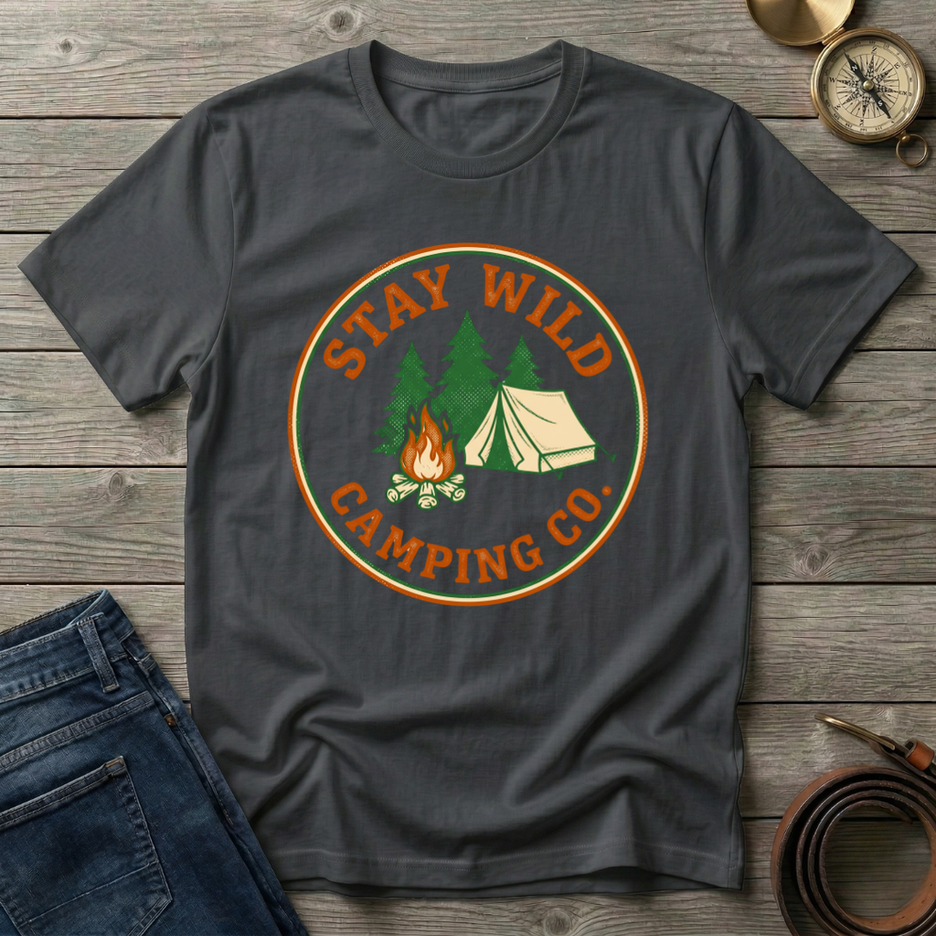 STAY WILD CAMPING CO T-SHIRT