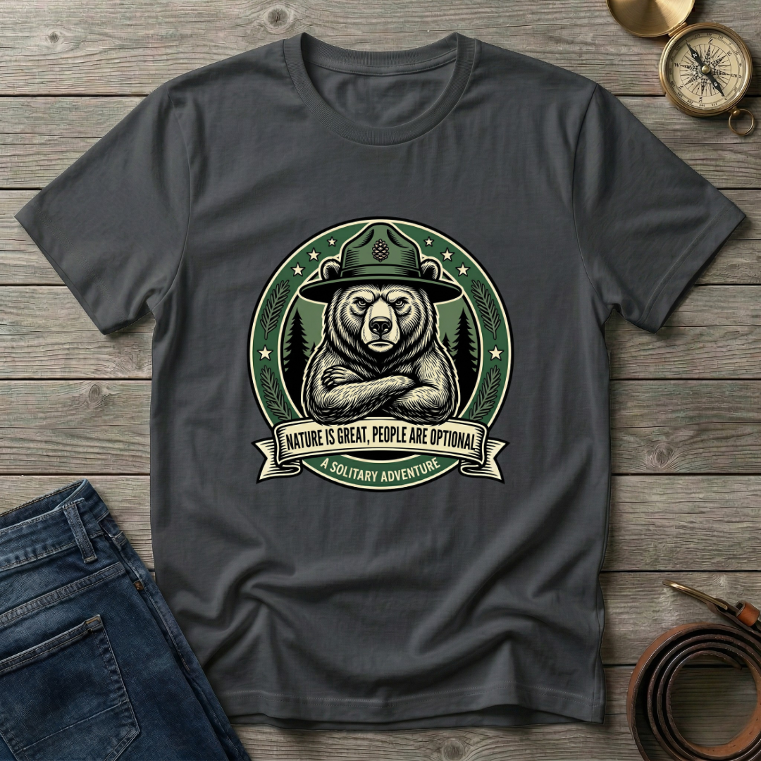 NATURE IS GREAT PEOPLE ARE OPTIONAL T-SHIRT