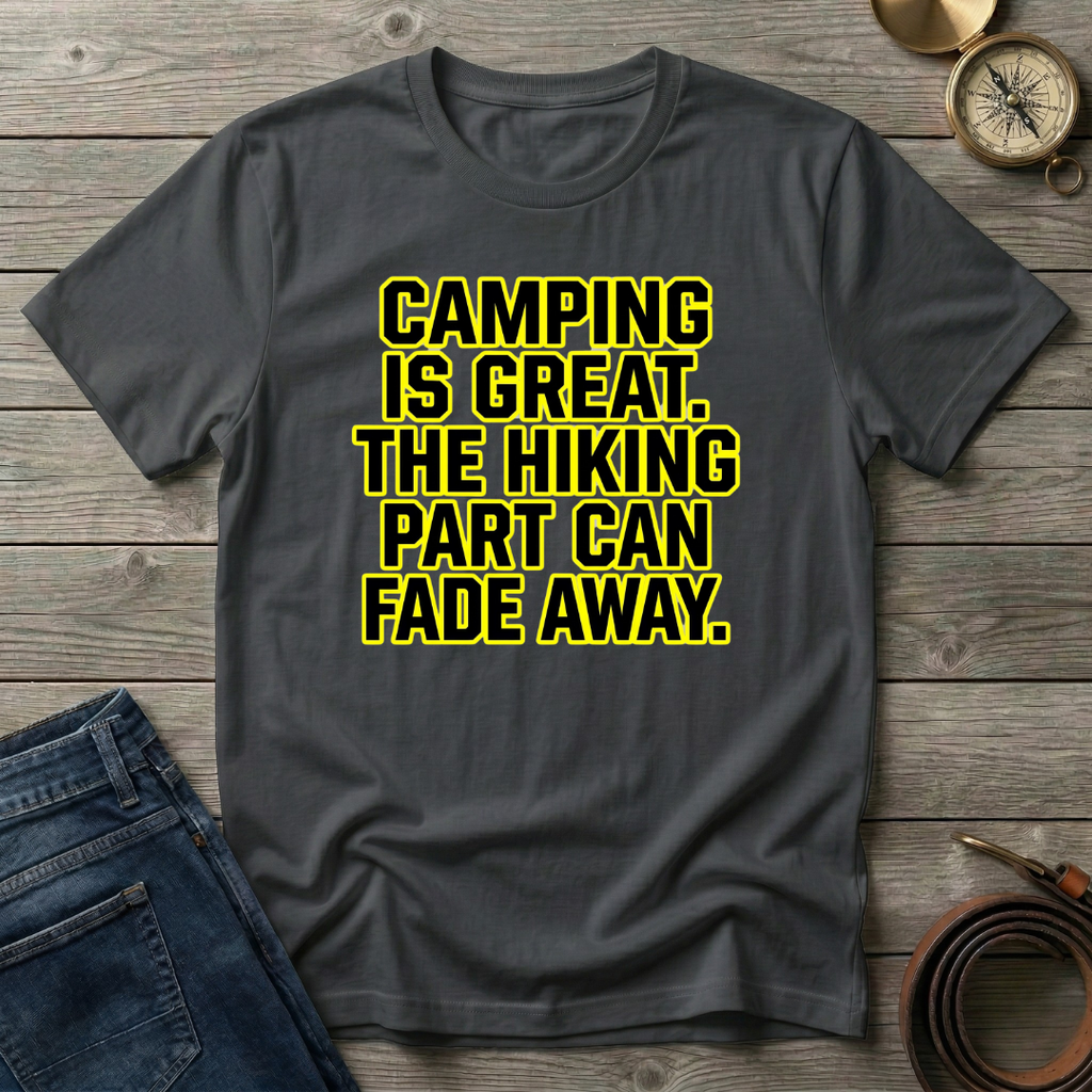 CAMPING IS GREAT T-SHIRT