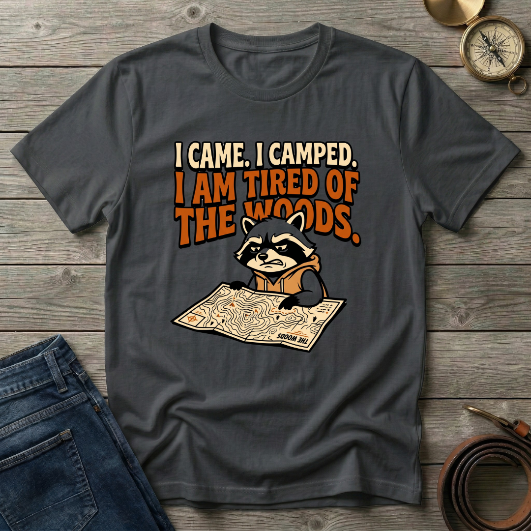 I CAME I CAMPED T-SHIRT