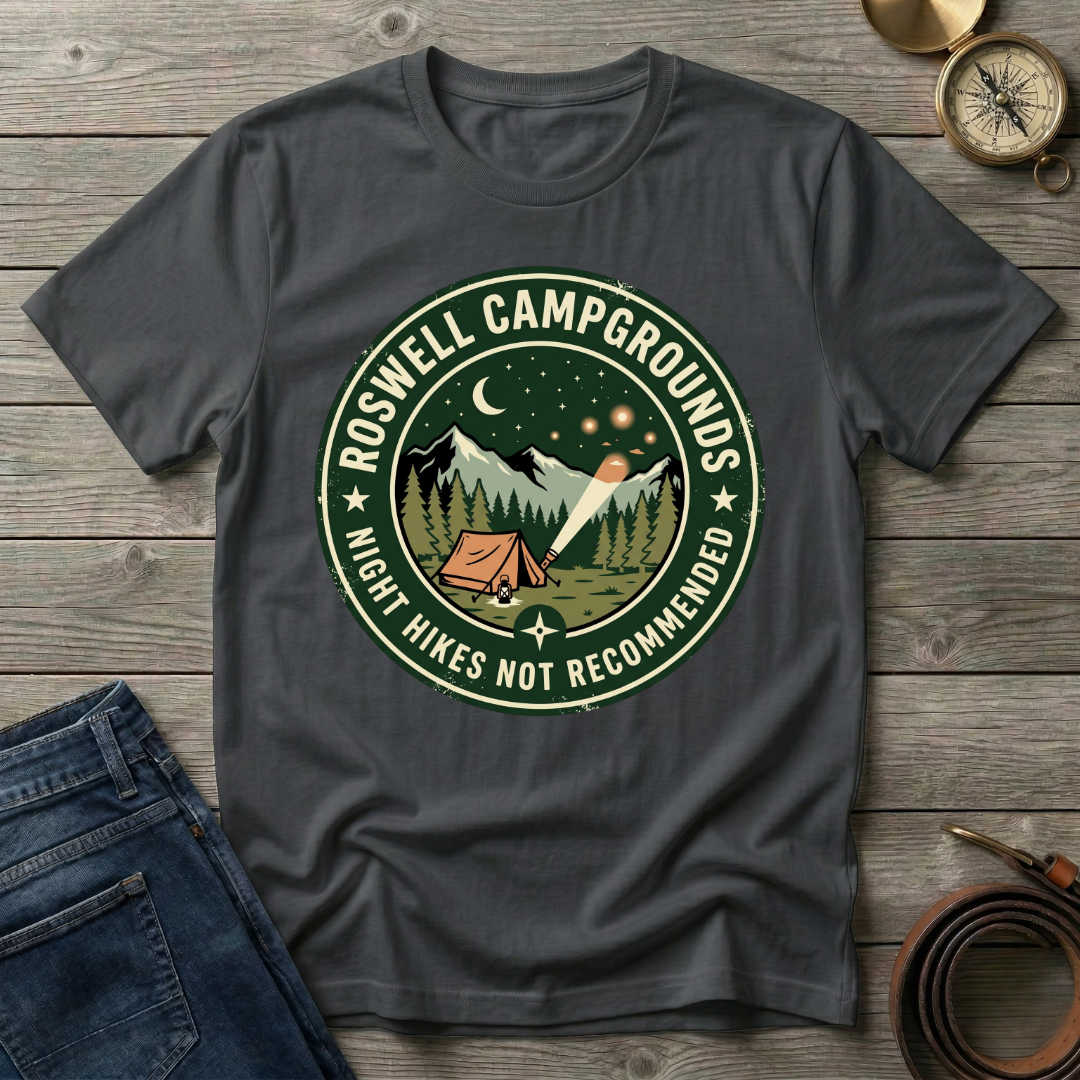 ROSWELL CAMPGROUNDS T-SHIRT
