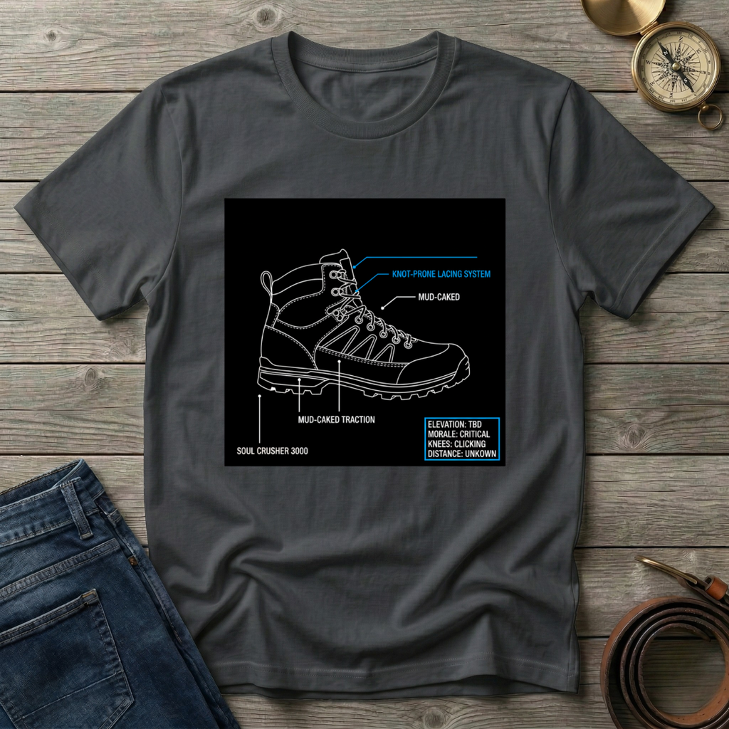SHOE DIAGRAM T-SHIRT