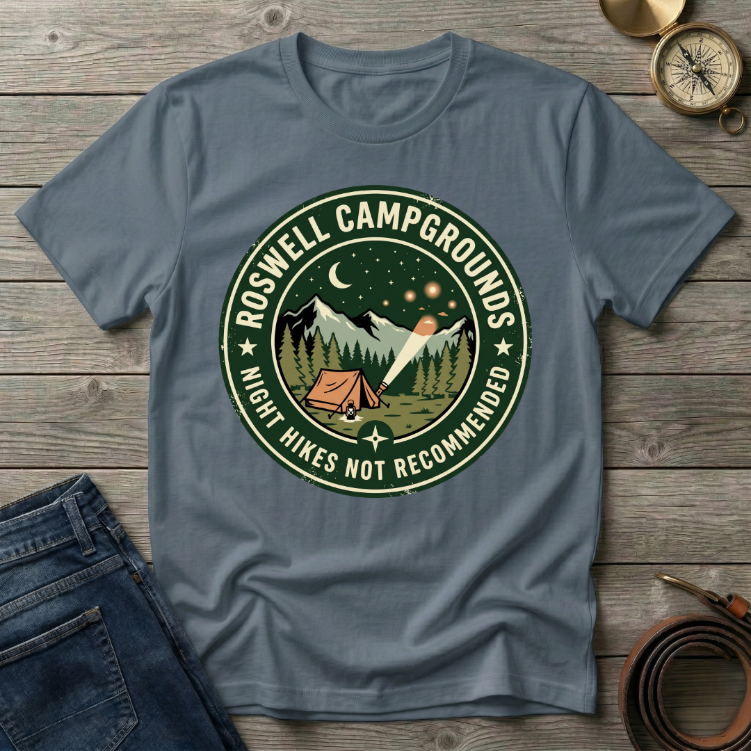 ROSWELL CAMPGROUNDS T-SHIRT
