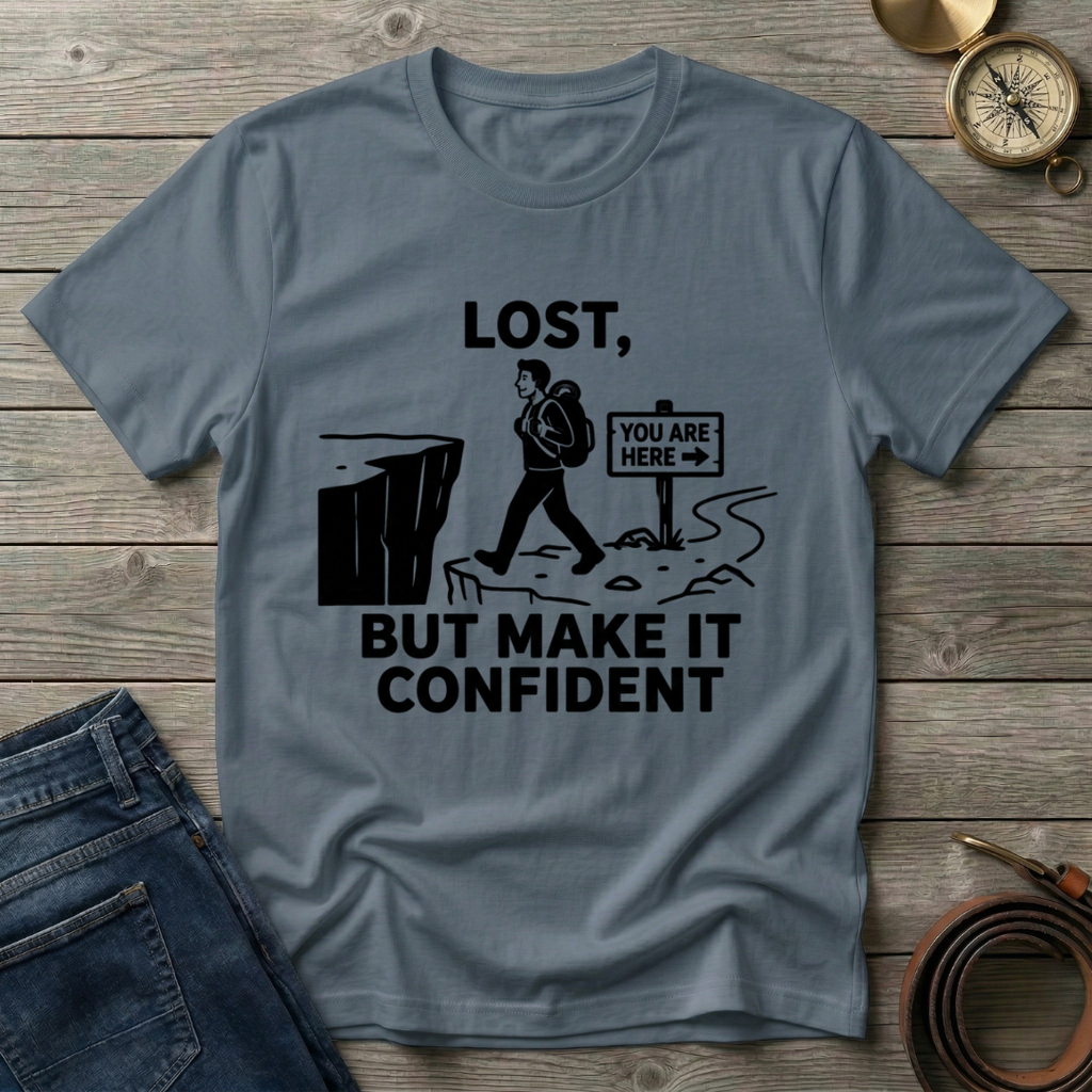 LOST BUT MAKE IT CONFIDENT  T-SHIRT
