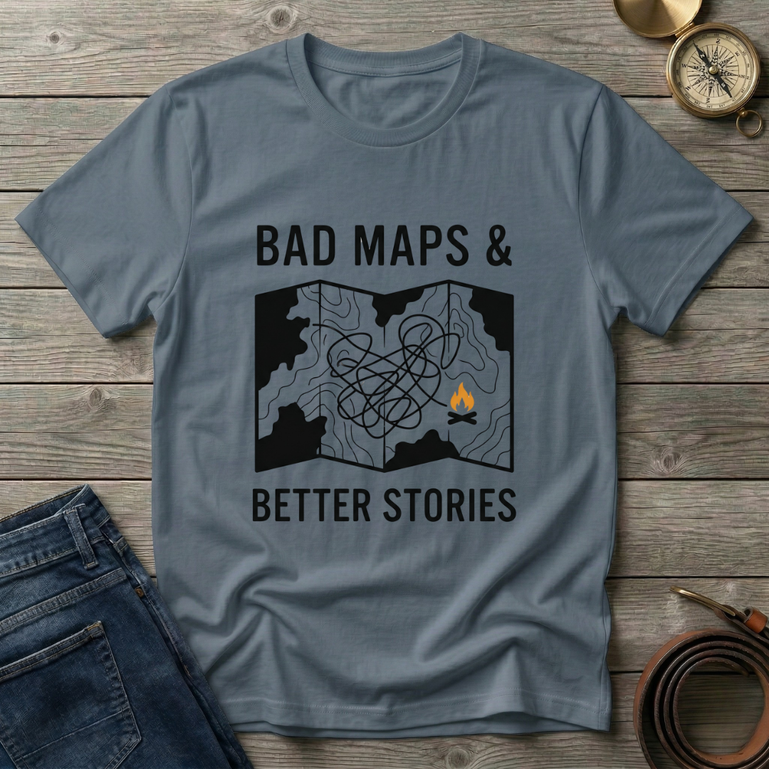BAD MAPS BETTER STORIES T-SHIRT