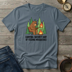 CAMPING NATURES WAY OF FEEDING MOSQUITOES T-SHIRT
