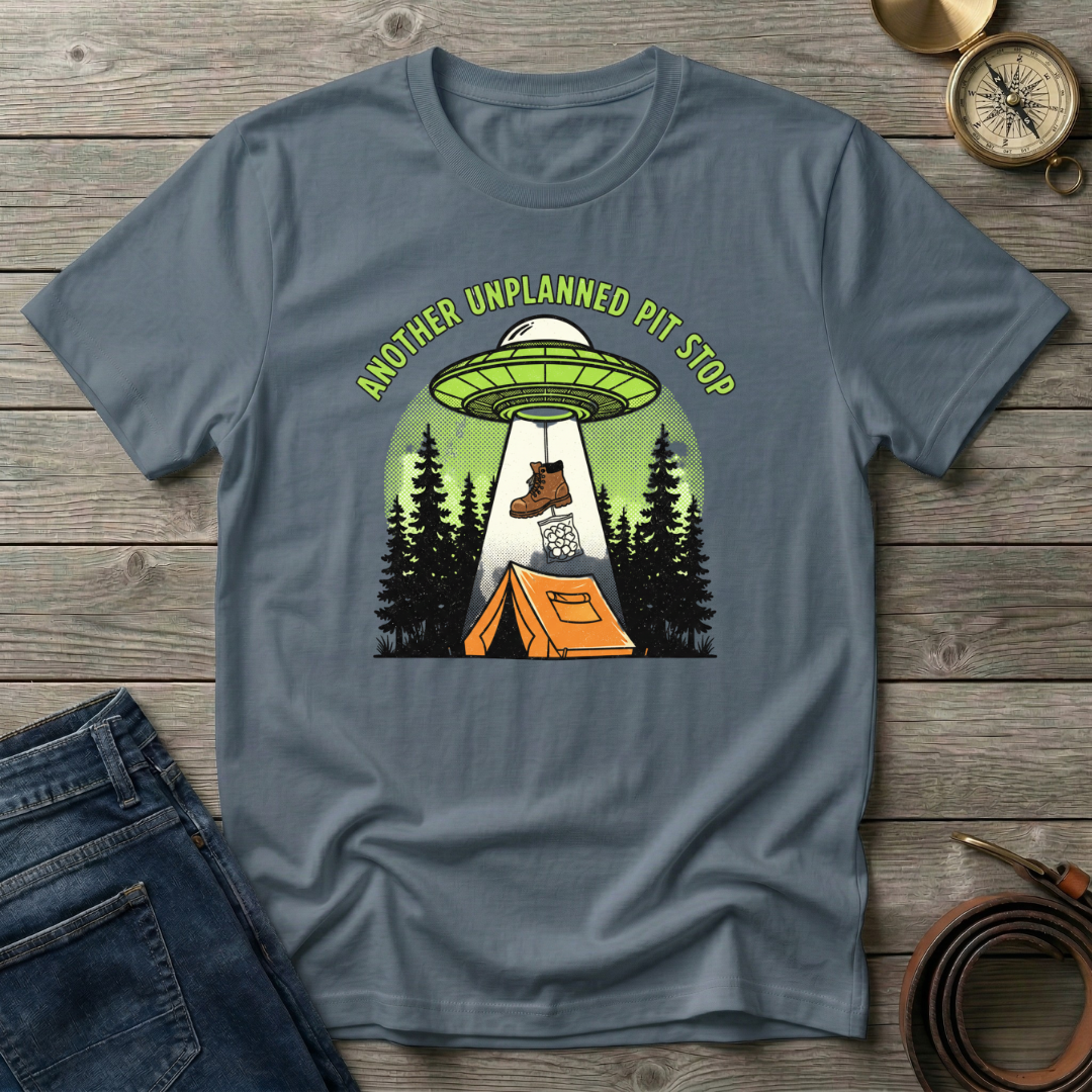 UNPLANNED PIT STOP T-SHIRT