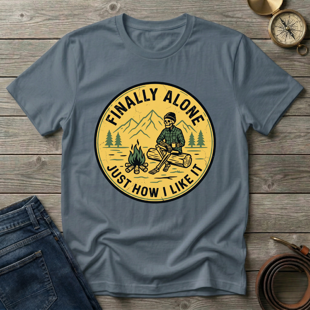 FINALLY ALONE T-SHIRT