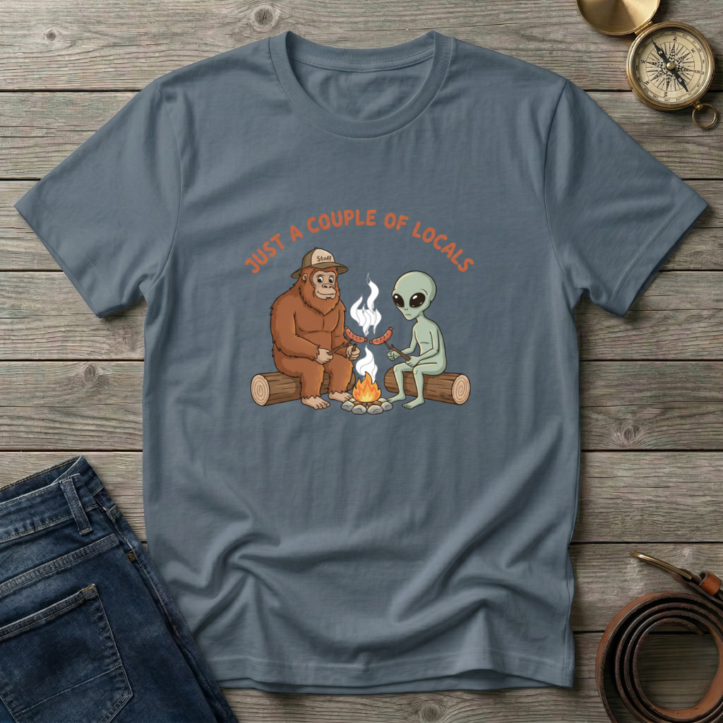 JUST A COUPLE OF LOCALS T-SHIRT