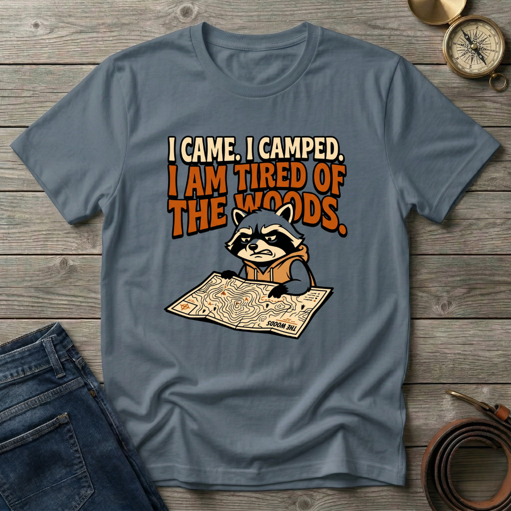 I CAME I CAMPED T-SHIRT