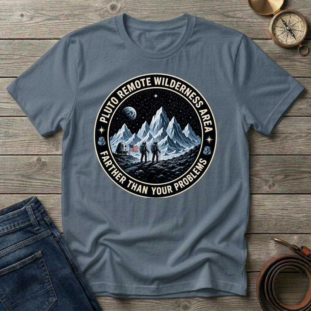 PLUTO REMOTE WILDERNESS T-SHIRT