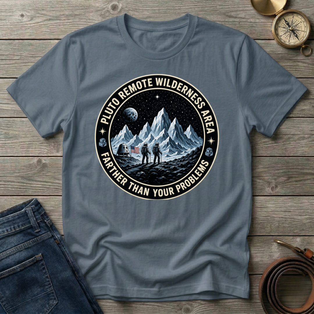 PLUTO REMOTE WILDERNESS T-SHIRT