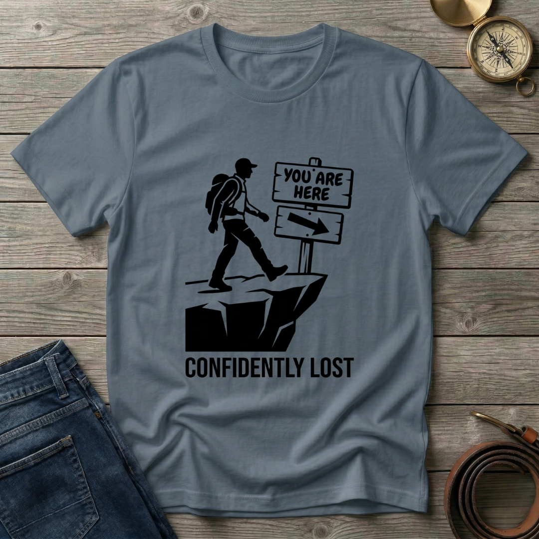 CONFIDENTLY LOST T-SHIRT