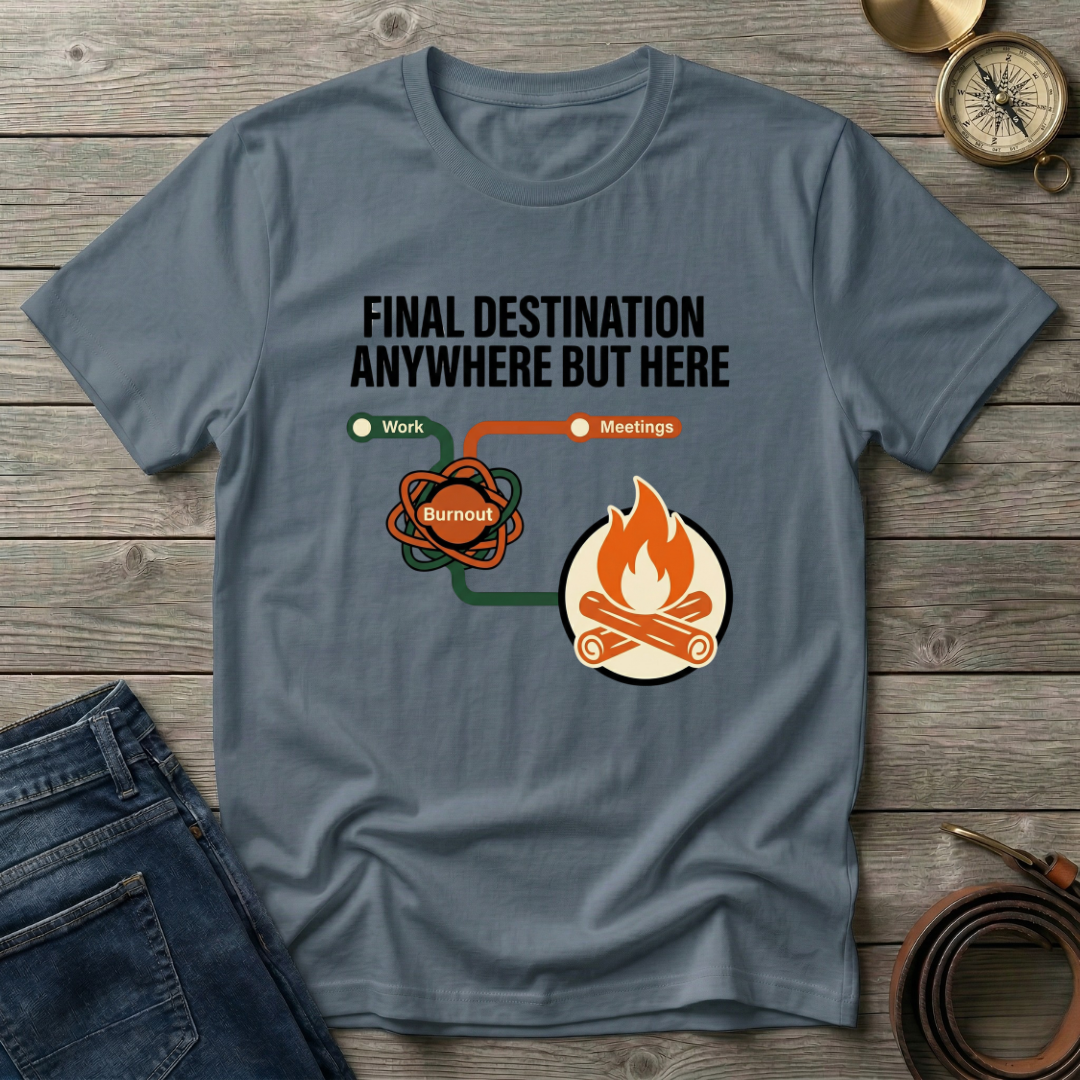 FINAL DESTINATION ANYWHERE BUT HERE T-SHIRT