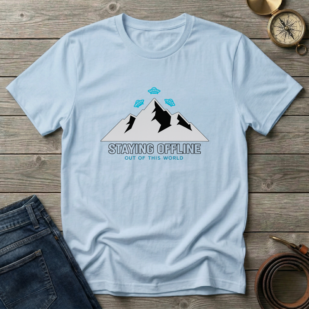 STAYING OFFLINE T-SHIRT