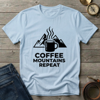 COFFEE MOUNTAINS REPEAT T-SHIRT