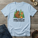 CAMPING NATURES WAY OF FEEDING MOSQUITOES T-SHIRT