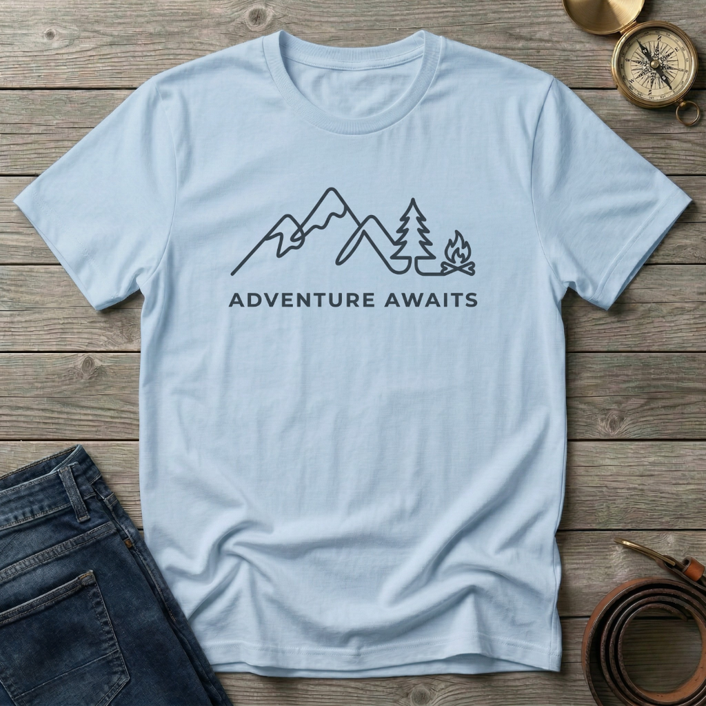 ADVENTURE AWAITS T-SHIRT