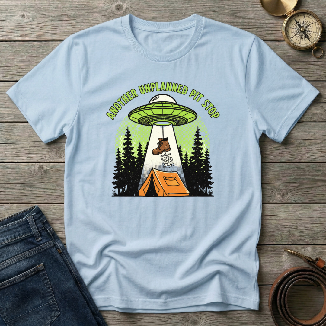 UNPLANNED PIT STOP T-SHIRT