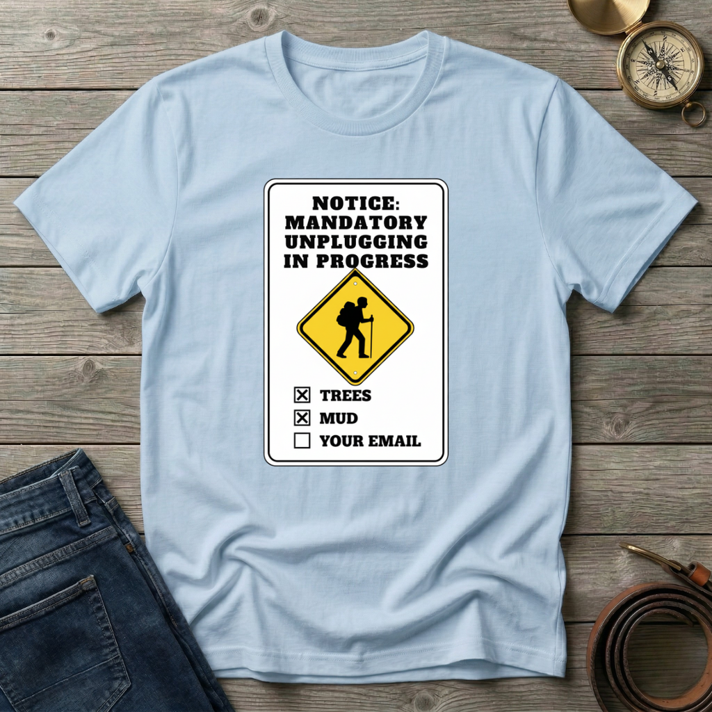 MANDITORY UNPLUGGING T-SHIRT