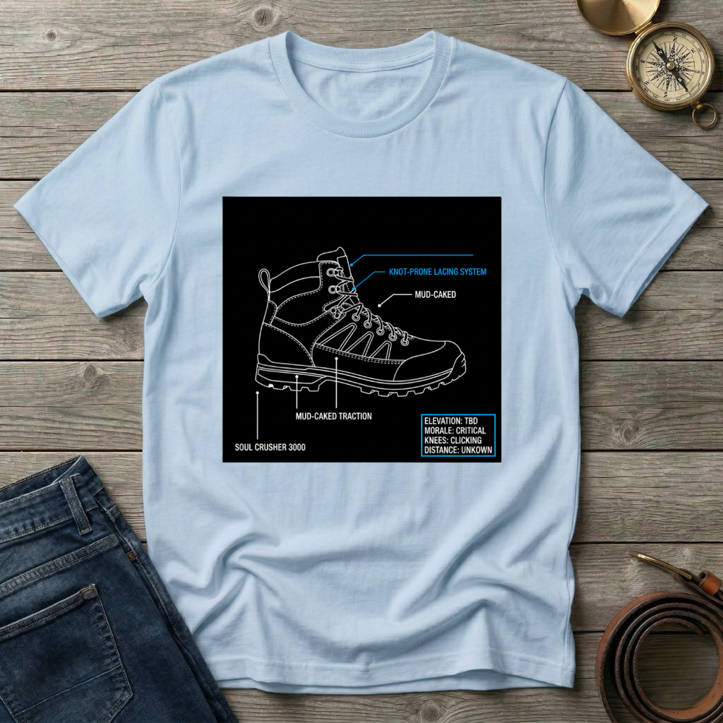 SHOE DIAGRAM T-SHIRT