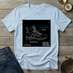 SHOE DIAGRAM T-SHIRT
