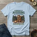CURRENTLY AVOIDING EVERYONE T-SHIRT