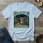SOCIAL BATTERY LOW T-SHIRT