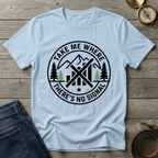 TAKE ME WHERE THERES NO SIGNAL T-SHIRT