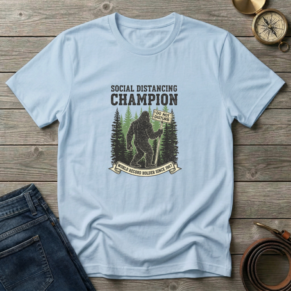 SOCIAL DISTANCING CHAMPION T-SHIRT