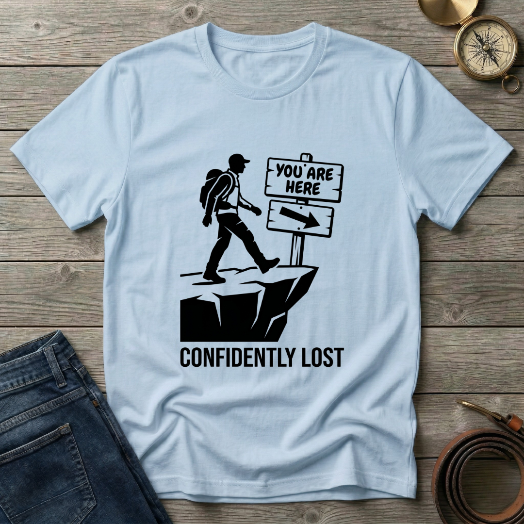 CONFIDENTLY LOST T-SHIRT