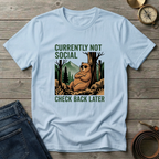 CURRENTLY NOT SOCIAL T-SHIRT