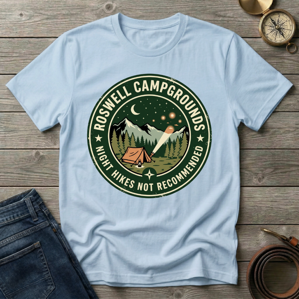 ROSWELL CAMPGROUNDS T-SHIRT