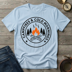 CAMPFIRES AND COLD MORNINGS T-SHIRT