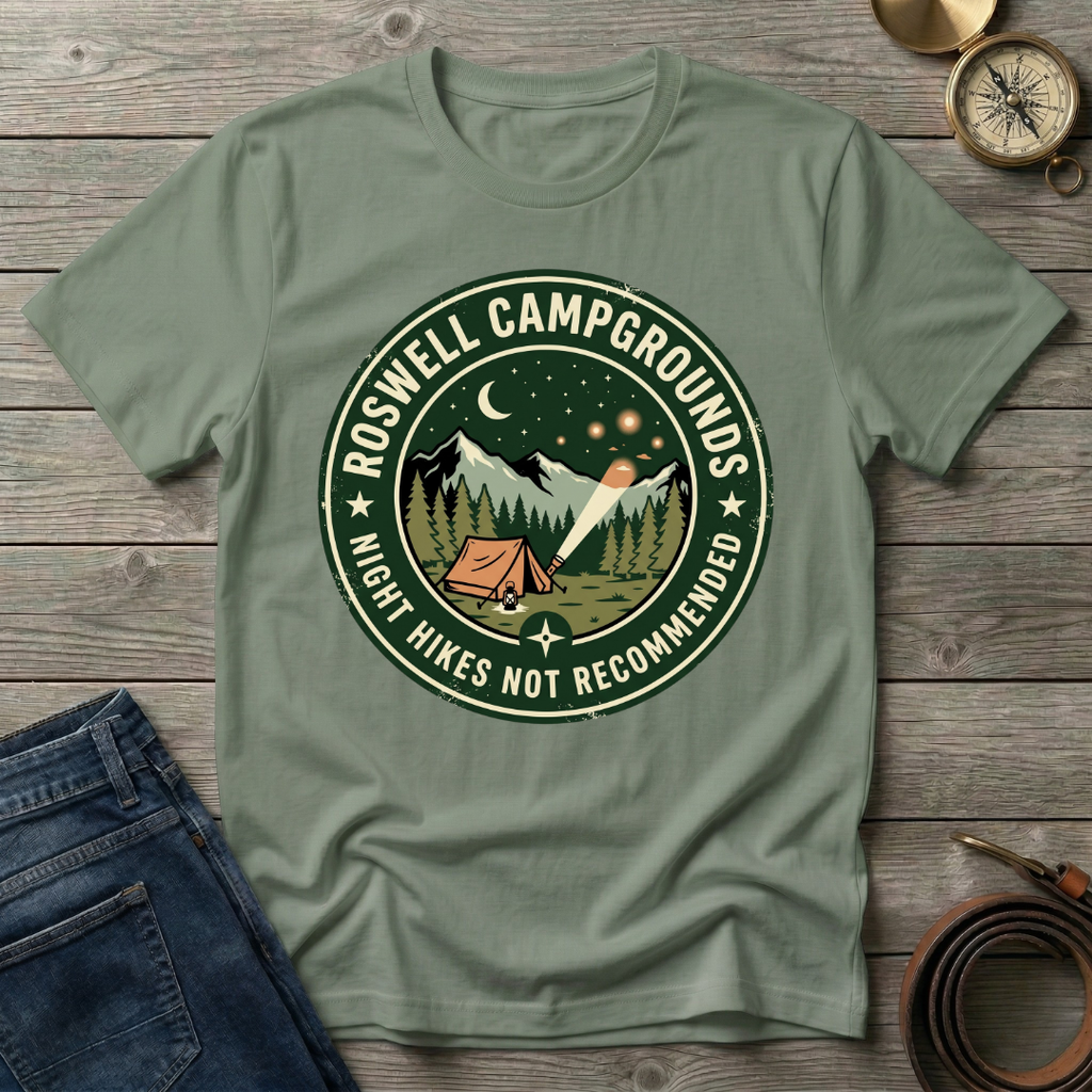ROSWELL CAMPGROUNDS T-SHIRT