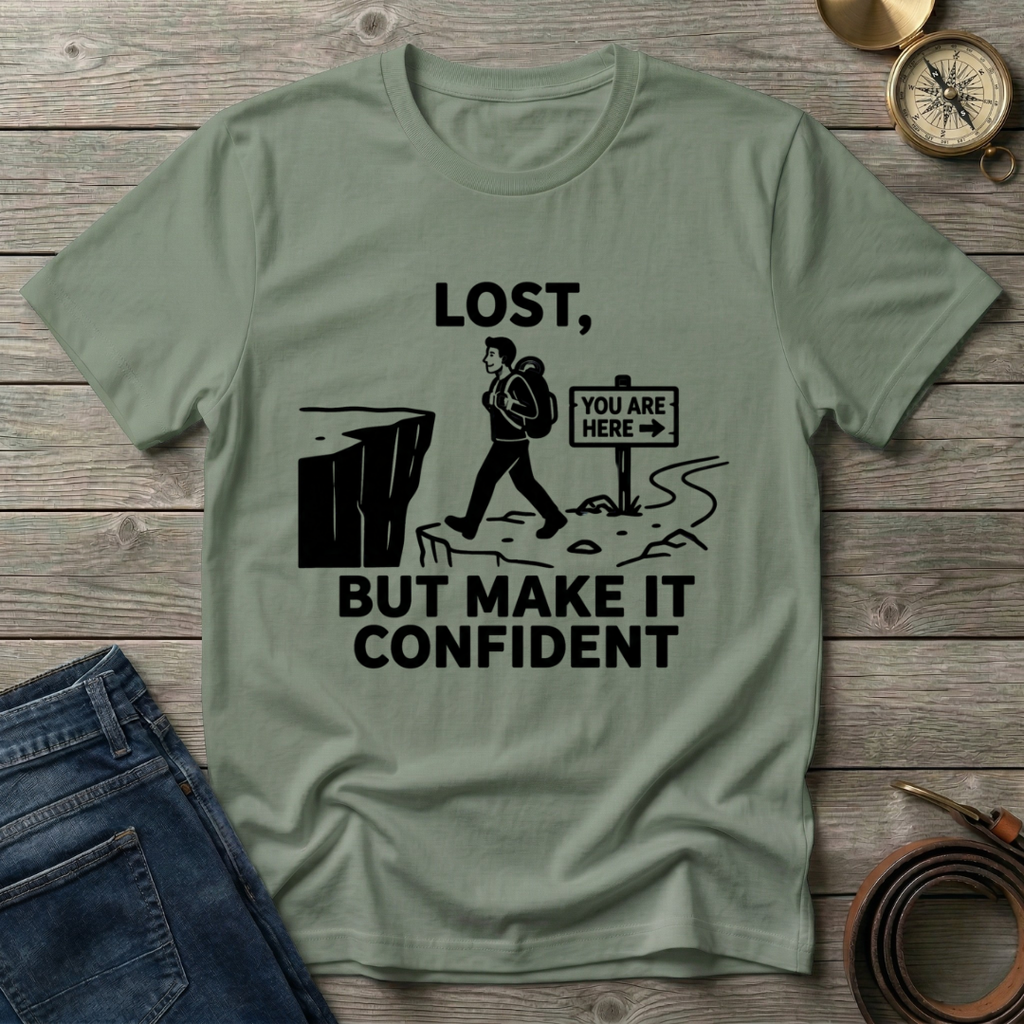 LOST BUT MAKE IT CONFIDENT  T-SHIRT