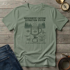 BACKCOUNTRY CAFFEINE EXTRACTION SYSTEM T-SHIRT
