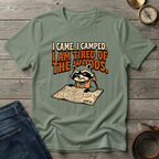 I CAME I CAMPED T-SHIRT