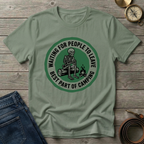 WAITING FOR PEOPLE TO LEAVE T-SHIRT