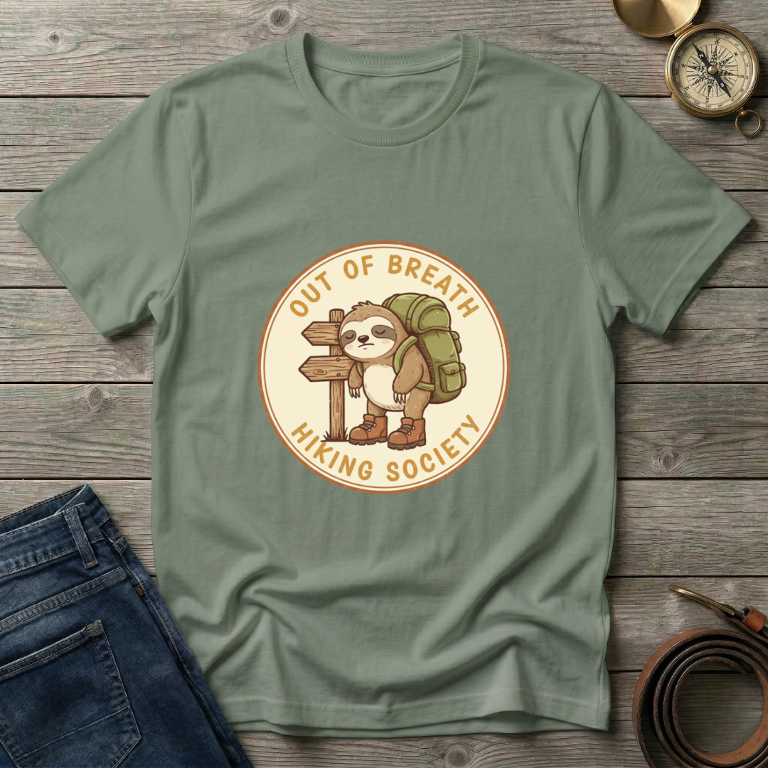 OUT OF BREATH HIKING T-SHIRT