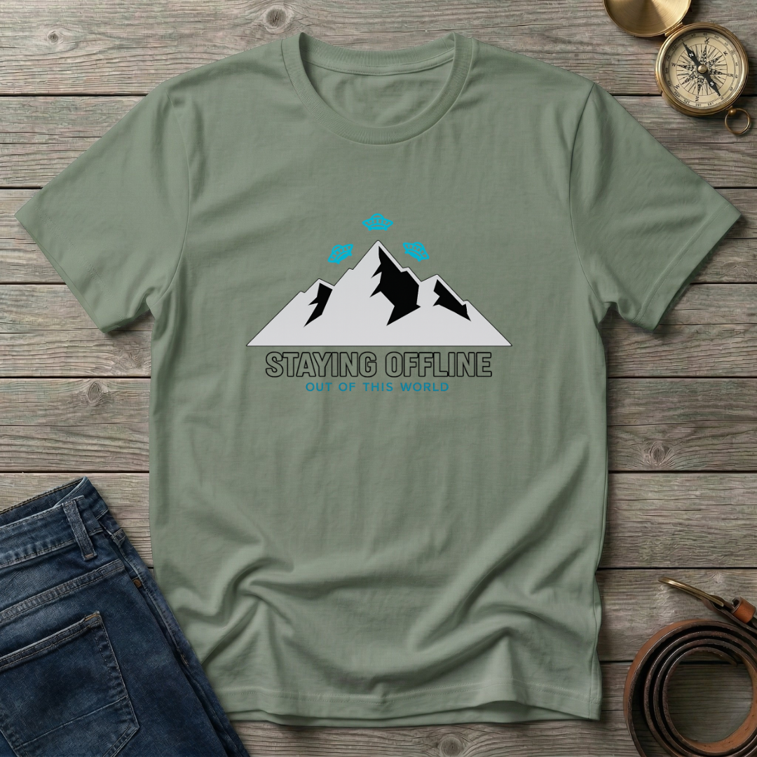 STAYING OFFLINE T-SHIRT