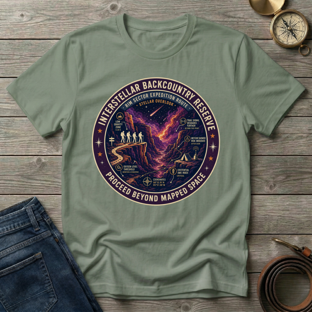 INTERSTELLAR BACKCOUNTRY T-SHIRT