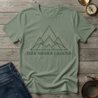 SEEK HIGHER GROUND T-SHIRT