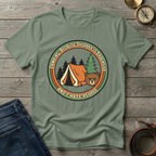 CAMPING IS MY THERAPY T-SHIRT