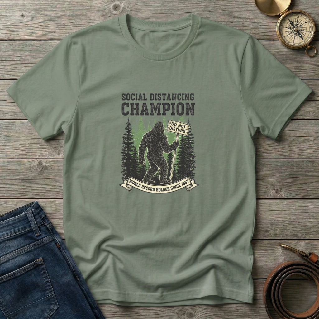 SOCIAL DISTANCING CHAMPION T-SHIRT
